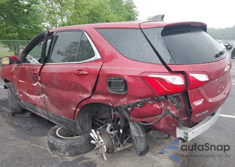 2019 Chevrolet Equinox Lt из США, поврежденный, VIN 2GNAXUEV2K6223153